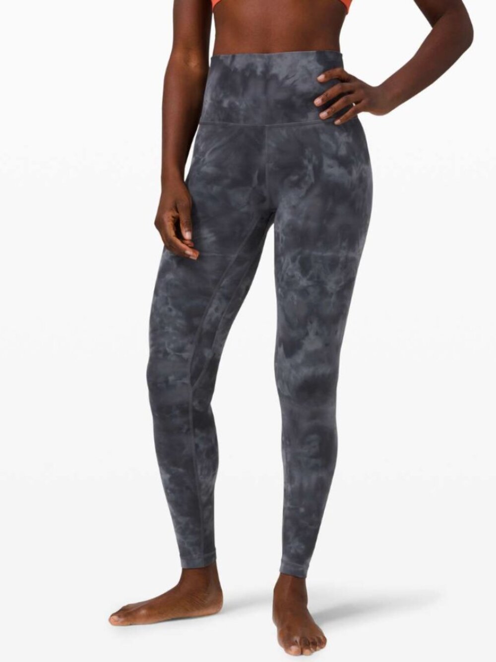 Lululemon Align Pant Leggings Diamond Dye Graphite Grey-Size 16 (XXL)